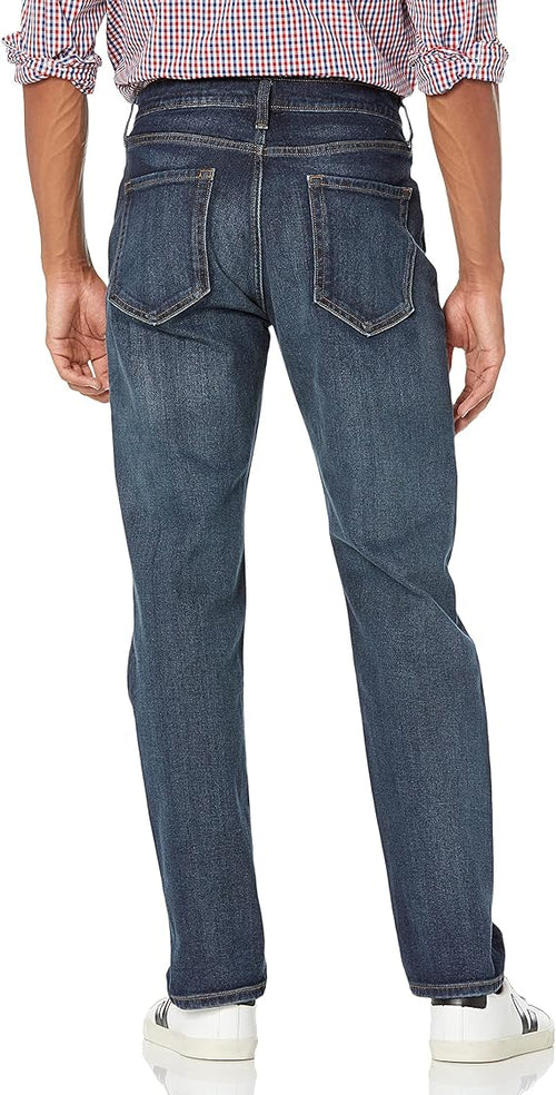 Essentials Men's Athletic-Fit Stretch Jeans